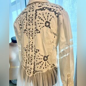 Free People Flower Bud Baby Maxi Top XS